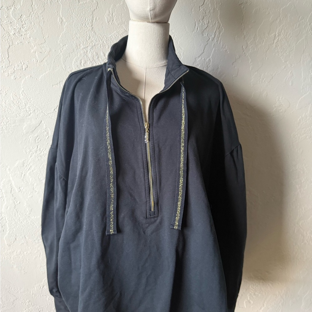 Lilly Pulitzer Black Garment with Gold Accents